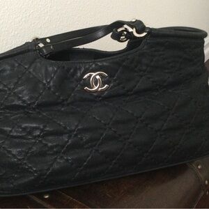 CHANEL Leather Tote Handbag